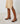 Robe midi col v cachemire beige chiné – Rodier, vue 5