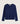 Kasjmier trui met ronde hals - Marineblauw