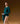 Kasjmier trui met ronde hals - Duck Green