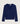 Kasjmier trui met V-hals - Marineblauw