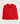 Oversized trui met V-hals van 4-draads kasjmier - Orange Corail