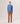 Omslagdoek van merinowol - Horizon Blue