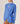 Omslagdoek van merinowol - Horizon Blue