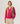 Trui van merinowol met V-hals - Toned Pink