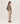 Oversized kasjmier trui met V-hals - Beige