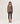Oversized kasjmier trui met V-hals - Havana Brown