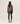 Oversized kasjmier trui met V-hals - Havana Brown