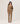 Oversized kasjmier trui met V-hals - Camel Brown