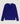 Oversized kasjmier trui met V-hals - Ultramarijnblauw