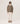 Oversized trui van kasjmier met V-hals - Beige