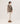 Oversized trui van kasjmier met V-hals - Beige