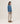 Oversized kasjmier trui - Azuurblauw