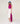 Zijden coltrui twinset - Fuchsia