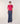 Twinset van wol - Fuchsia