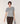 Twinset van merinowol - Heather Grey