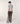 Twinset van merinowol - Heather Grey