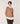 Trui van merinowol met ronde hals - Camel Brown