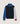 Coltrui met kleurblokken van merinowol - Marineblauw
