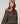 Pull col V oversize en laine - Gris Souris