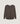 Pull col V oversize en laine - Gris Souris