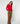 Vest van merinowol - Rood