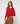 Vest van merinowol - Rood