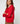 Vest van merinowol - Rood
