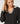 Pull col polo en maille - Noir