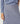 Jupe longue en maille - Bleu