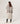 Cape van imitatiebont - Beige